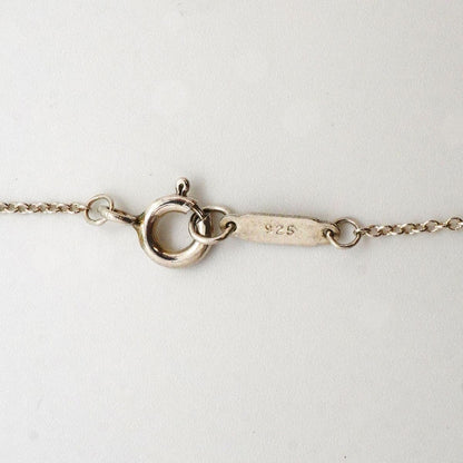 Tiffany & Co Necklace 1837 Round Rock 925 Sterling Silver Diamond — view 5