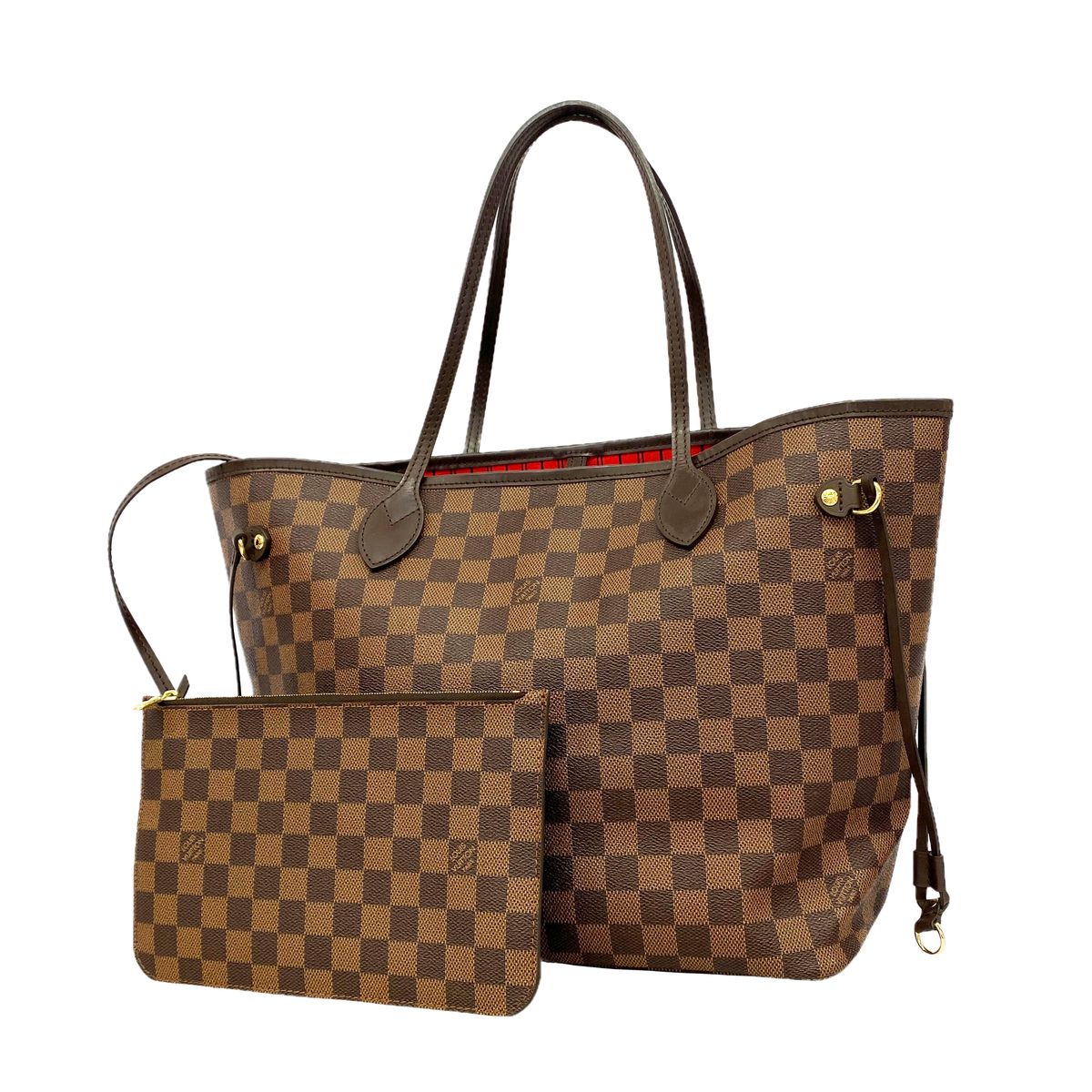 Louis Vuitton Tote Bag Damier Neverfull MM Ebene
