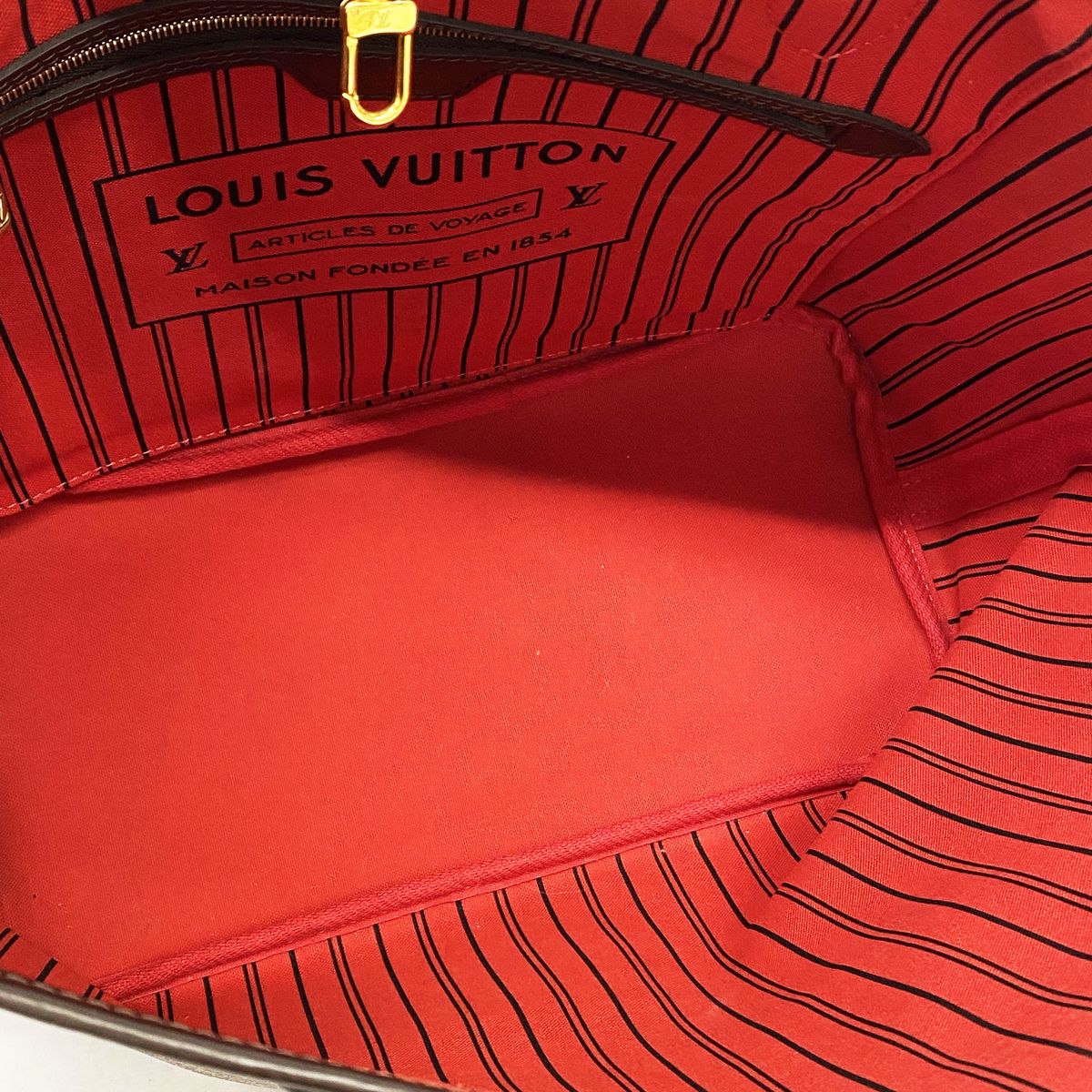 Louis Vuitton Tote Bag Damier Neverfull MM Ebene — view 4