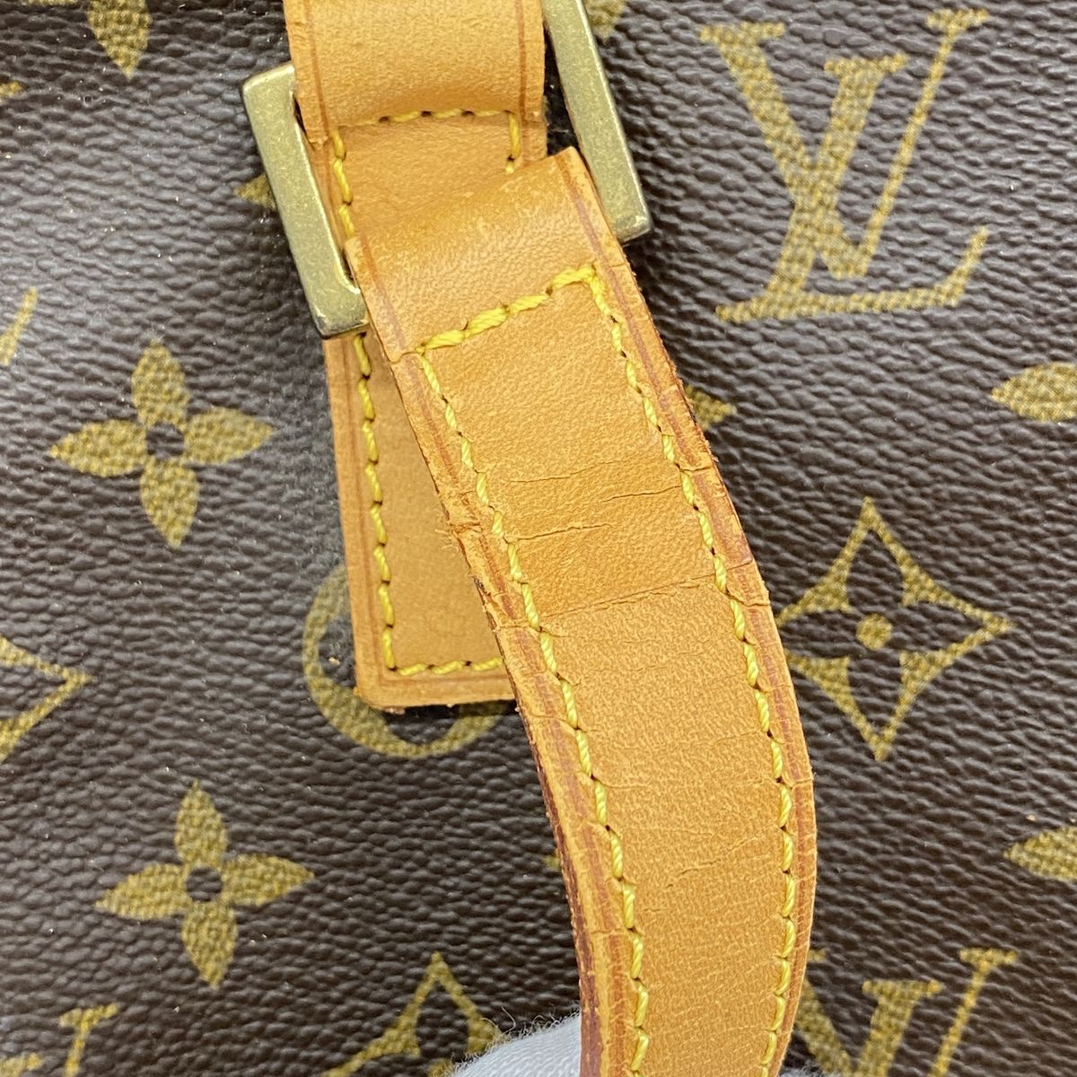 Louis Vuitton Tote Bag Monogram Cabas Mezzo Brown — view 8