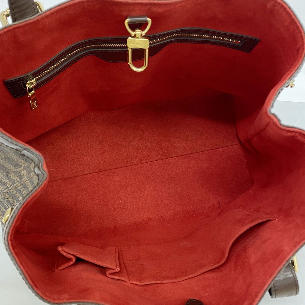 Louis Vuitton Tote Bag Damier Hampstead MM Ebene — view 4