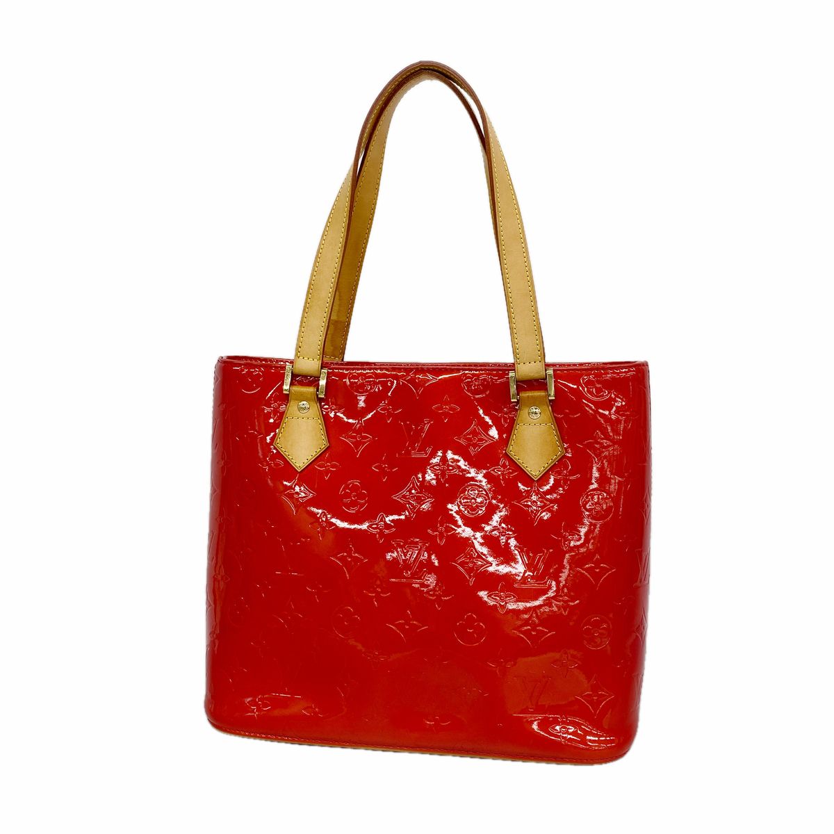 Louis Vuitton Tote Bag Vernis Houston Rouge