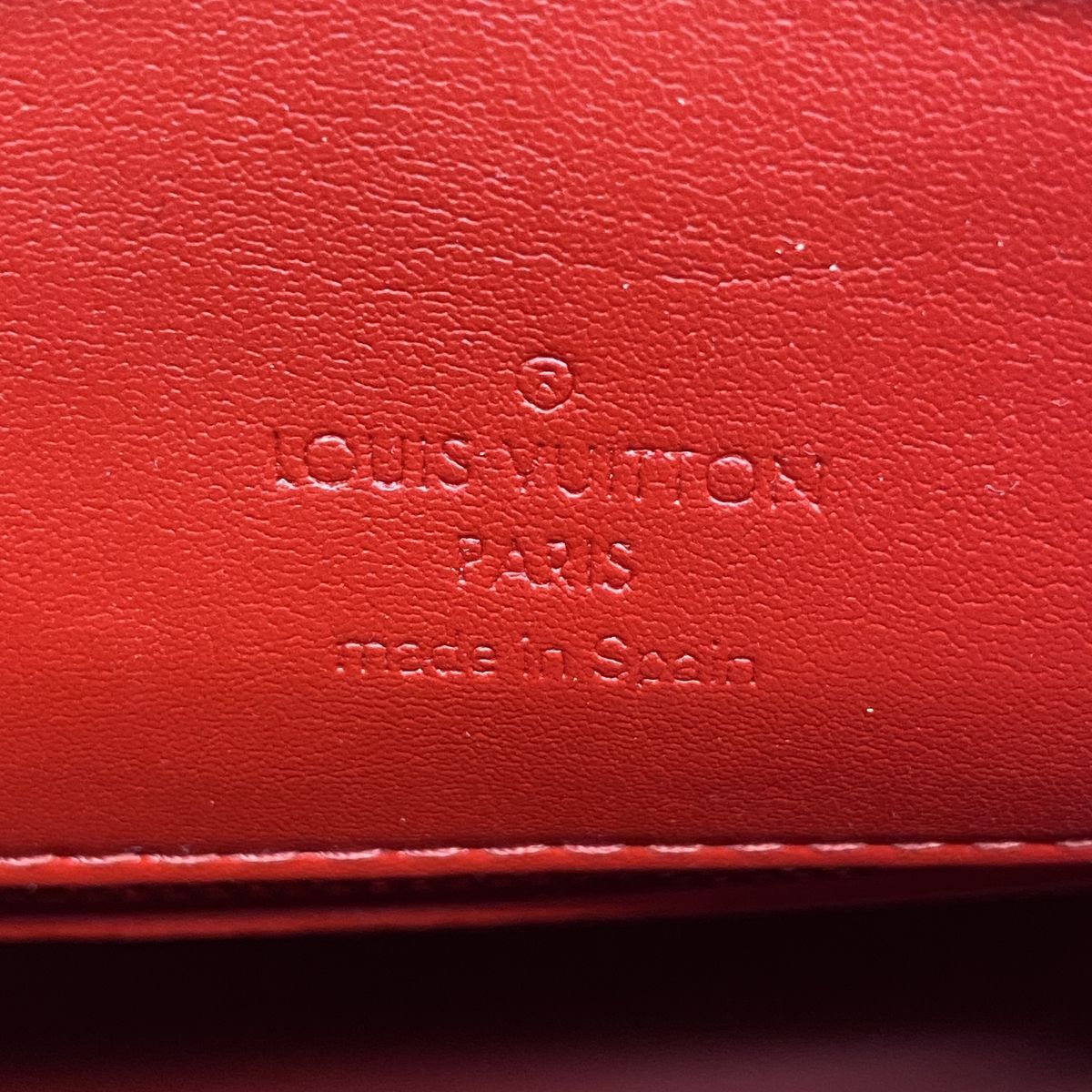 Louis Vuitton Tote Bag Vernis Houston Rouge — view 5