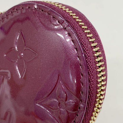 Louis Vuitton Coin Purse Vernis Porte Monnaie Coeur Violette — view 6