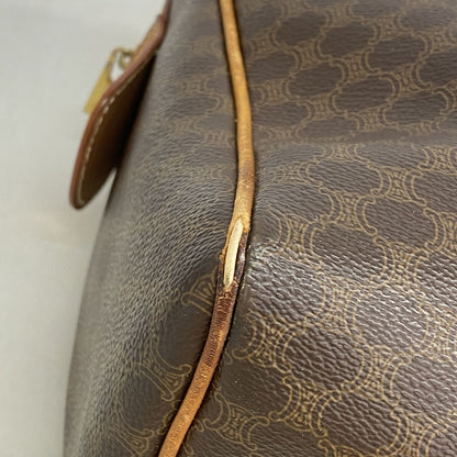 Celine Handbag Macadam Brown Gold — view 6