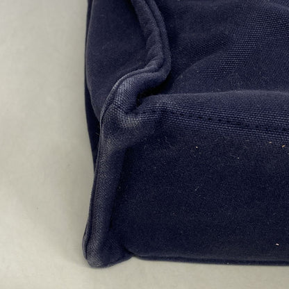 Hermes Tote Bag Fourre Tout MM Canvas Navy Silver — view 6