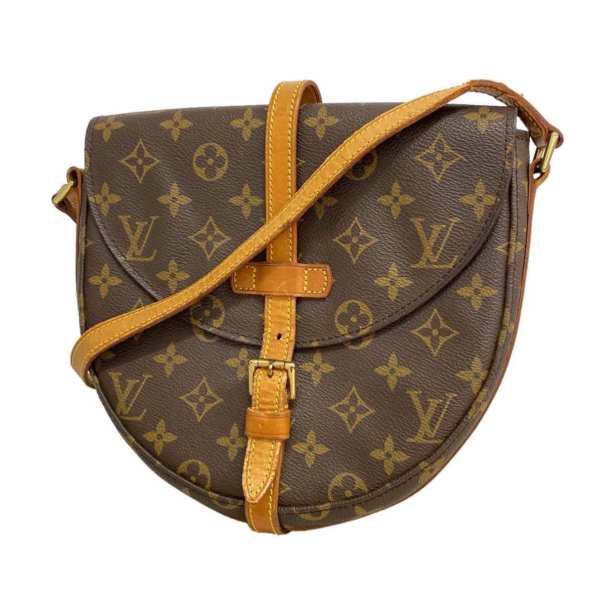 Louis Vuitton Shoulder Bag Monogram Chantilly MM Brown