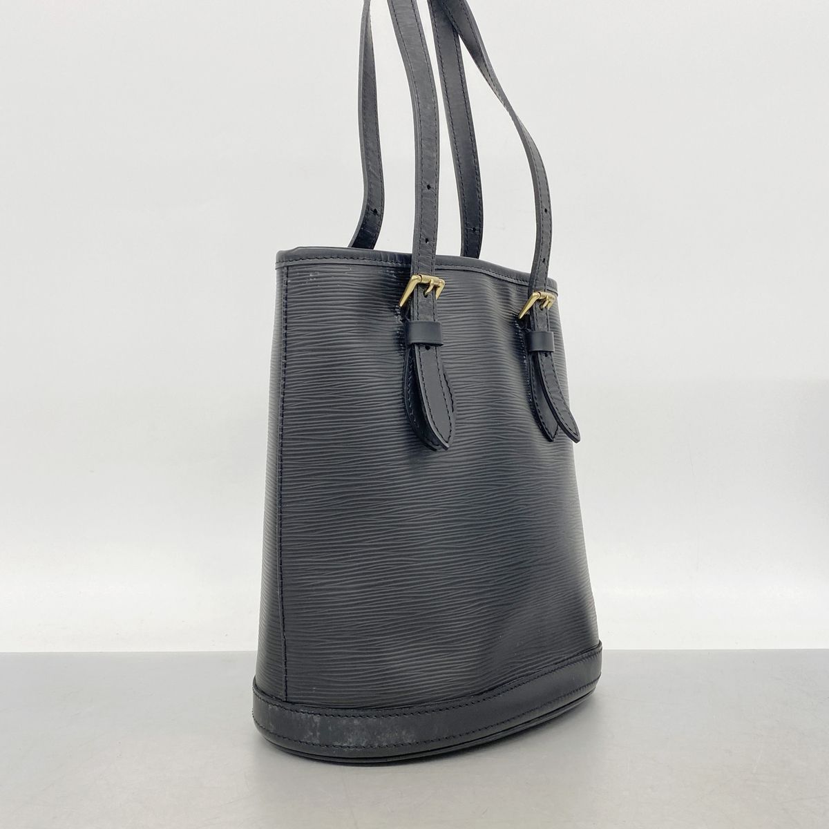 Louis Vuitton Tote Bag Epi Petite Bucket Noir — view 2