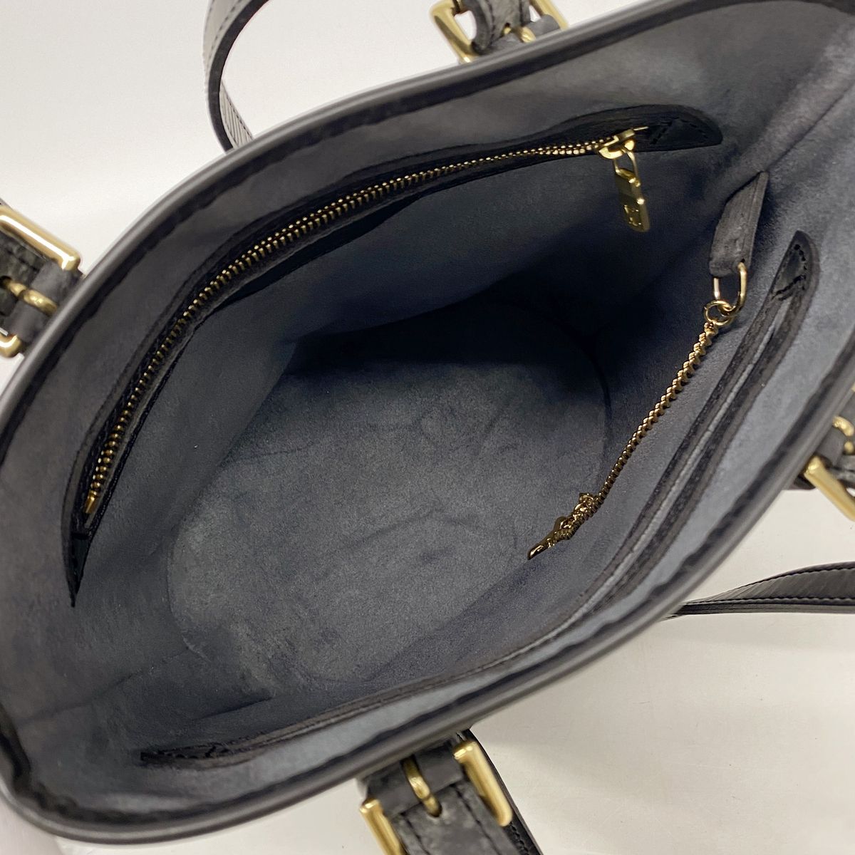 Louis Vuitton Tote Bag Epi Petite Bucket Noir — view 4