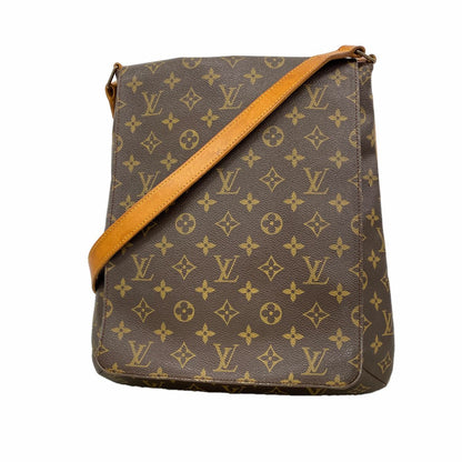 Louis Vuitton Shoulder Bag Monogram Musette Brown