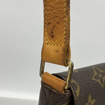 Louis Vuitton Shoulder Bag Monogram Musette Brown — view 7