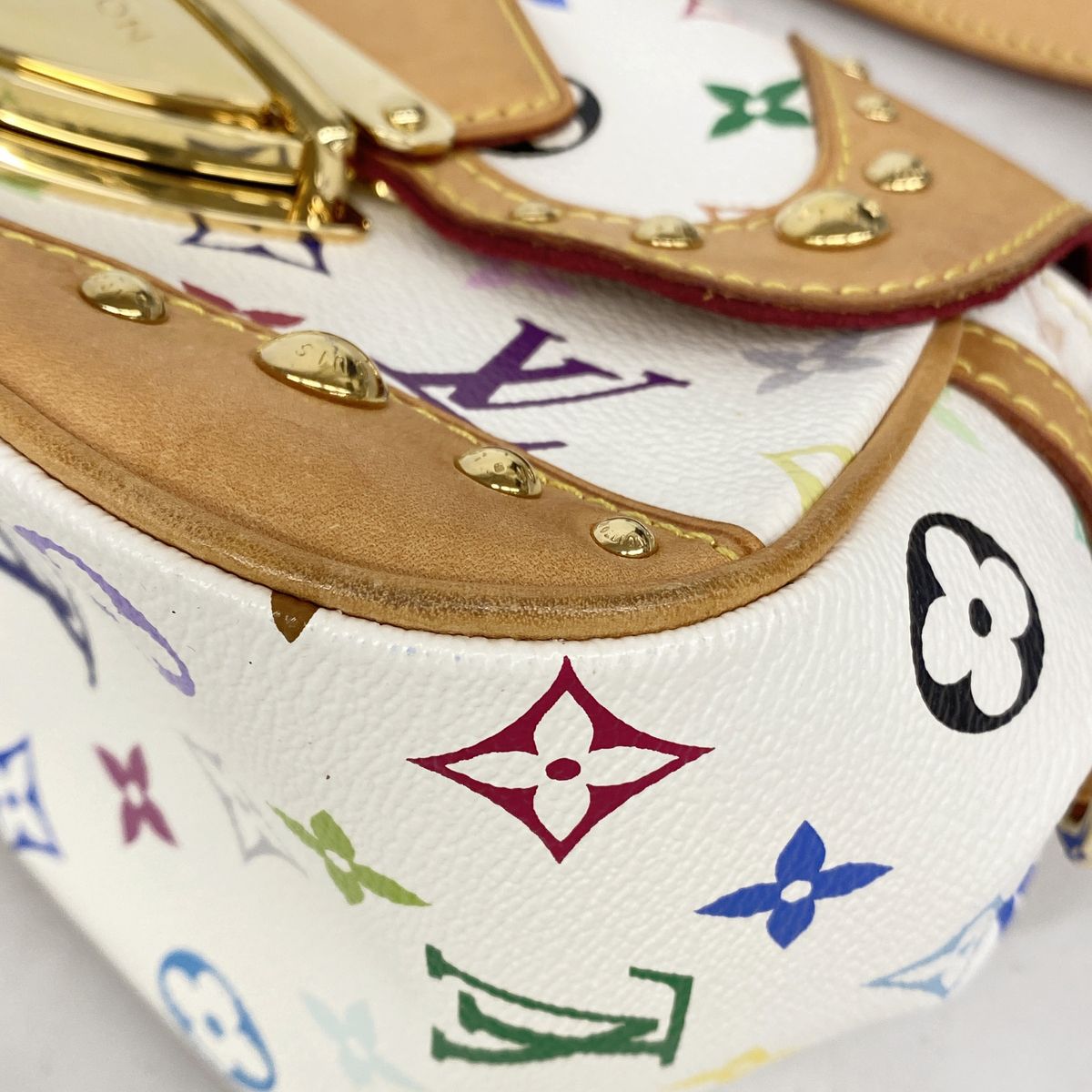 Louis Vuitton Handbag Monogram Multicolor Marilyn Blanc — view 6