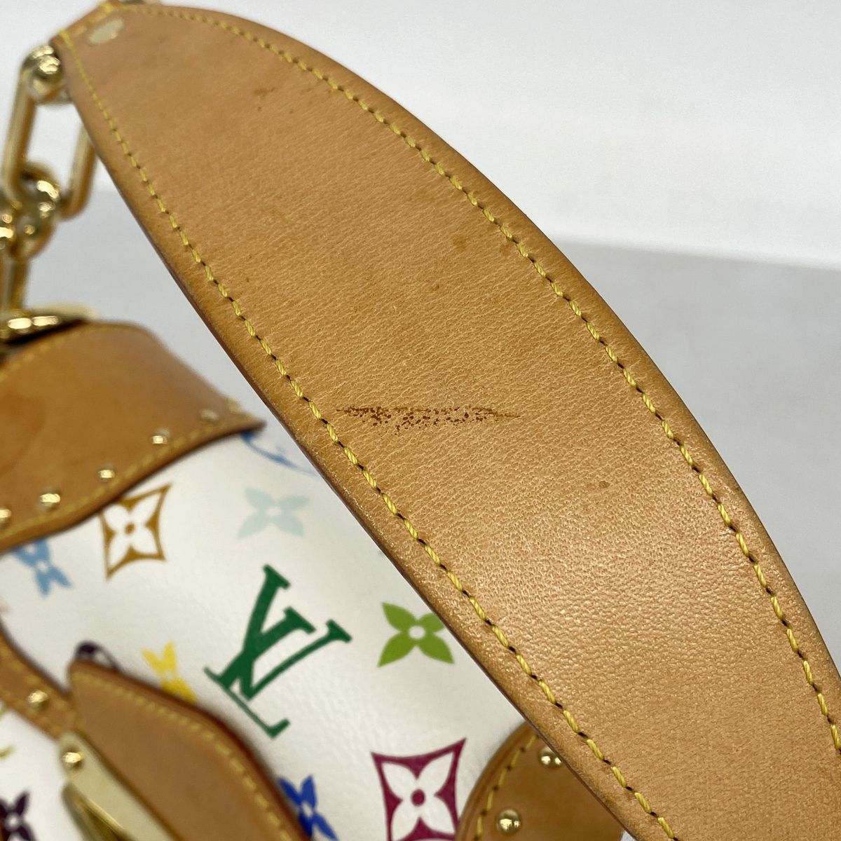 Louis Vuitton Handbag Monogram Multicolor Marilyn Blanc — view 8