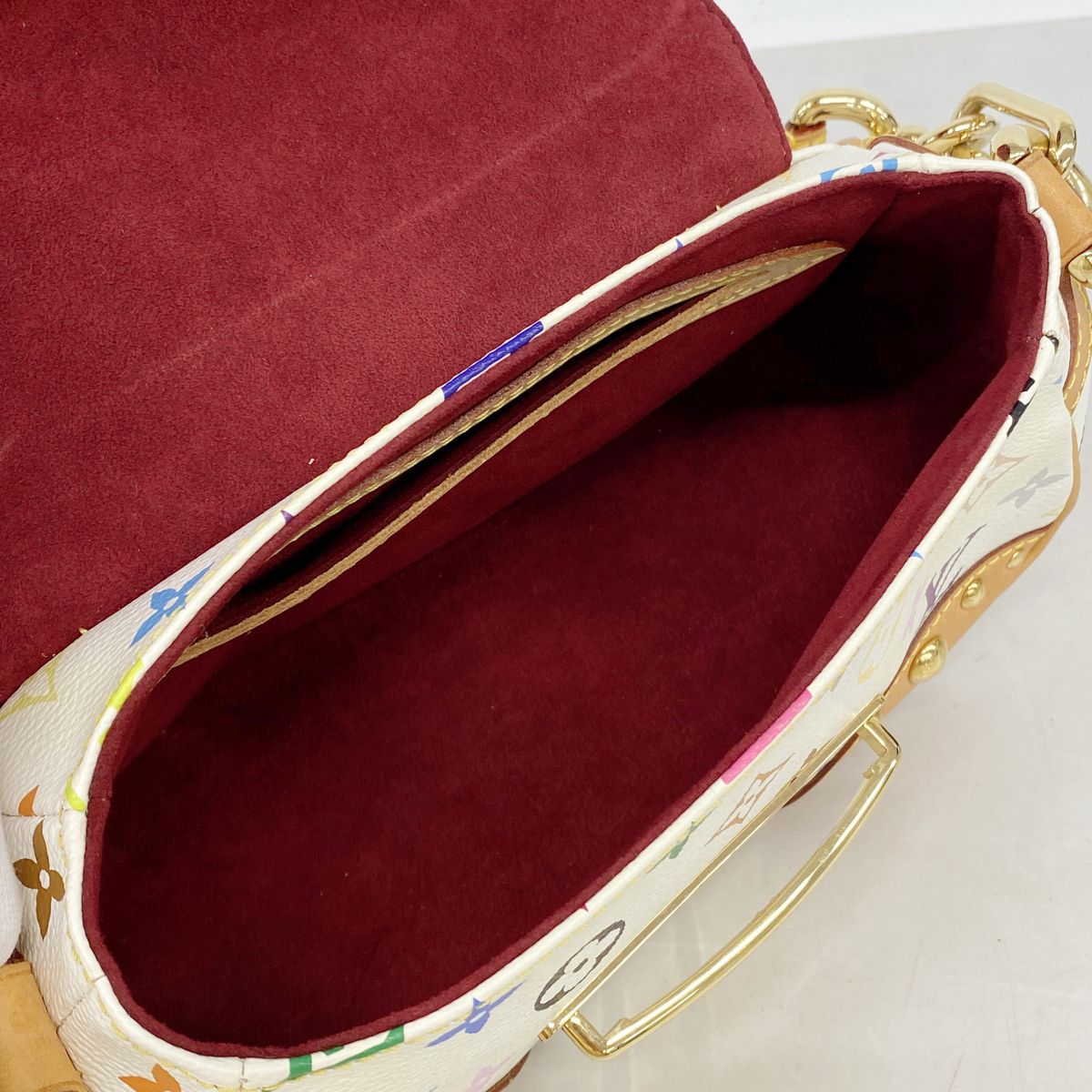 Louis Vuitton Handbag Monogram Multicolor Marilyn Blanc — view 4