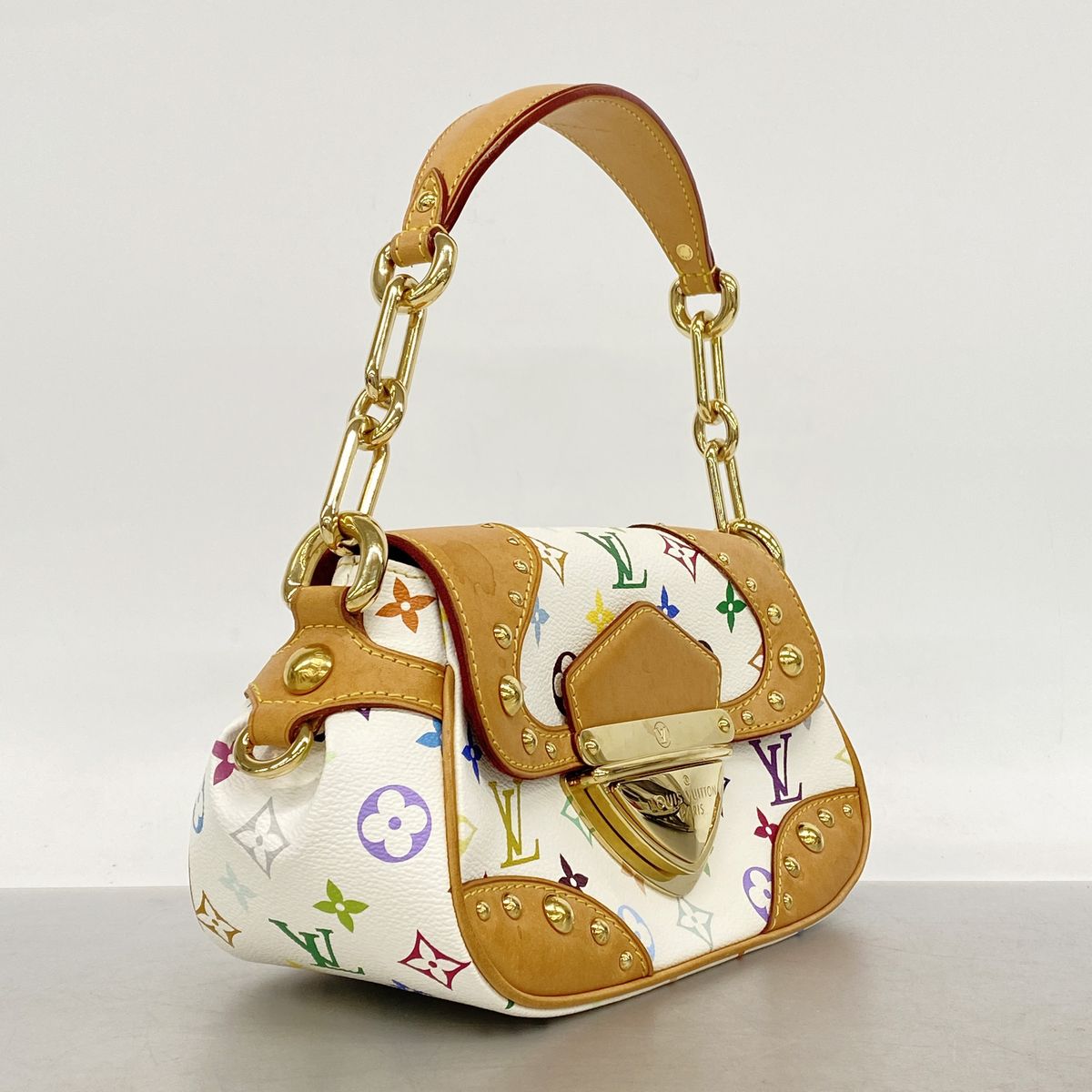 Louis Vuitton Handbag Monogram Multicolor Marilyn Blanc — view 2