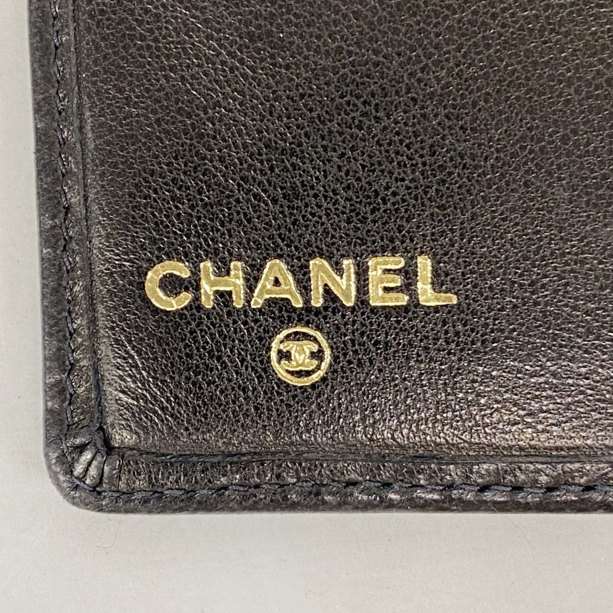 Chanel Card Case Lambskin Black — view 4