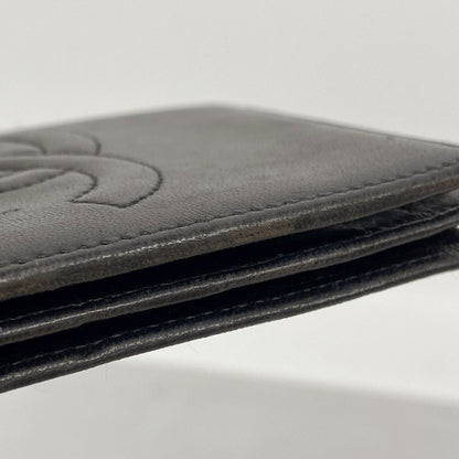 Chanel Card Case Lambskin Black — view 8