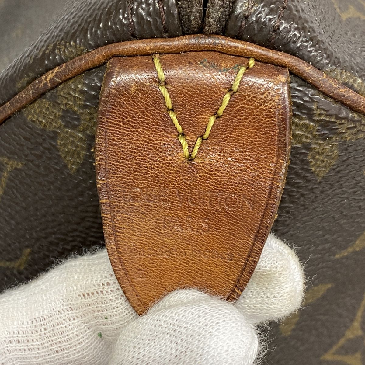 Louis Vuitton Handbag Monogram Speedy 30 Brown — view 5