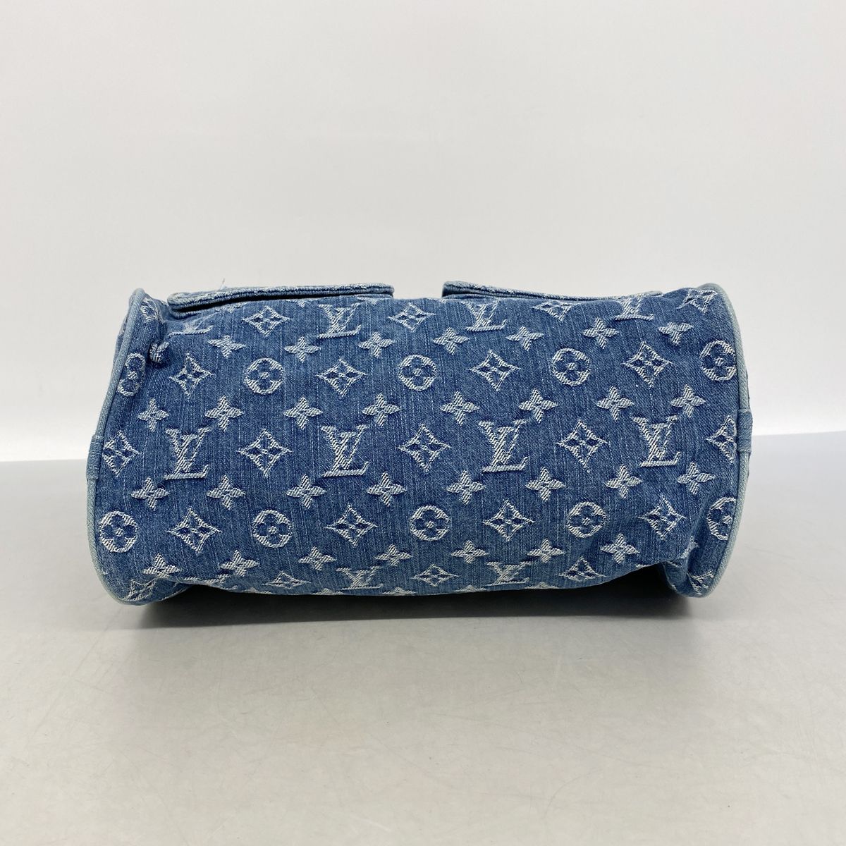 Louis Vuitton Handbag Monogram Denim Neo Speedy Blue — view 3