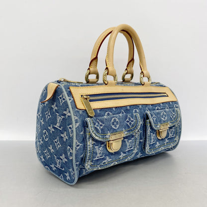Louis Vuitton Handbag Monogram Denim Neo Speedy Blue — view 2