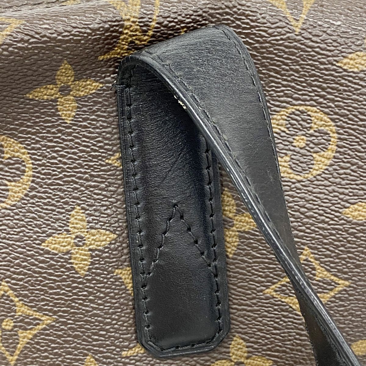 Louis Vuitton Tote Bag Monogram Macassar Kitan Brown Black 2-Way — view 7