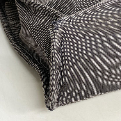 Hermes Tote Bag Herline MM Nylon Gray Silver — view 6
