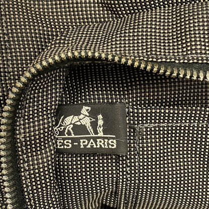 Hermes Tote Bag Herline MM Nylon Gray Silver — view 5