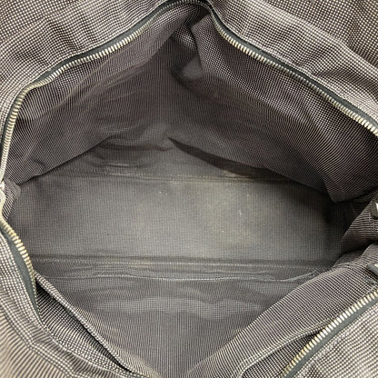 Hermes Tote Bag Herline MM Nylon Gray Silver — view 4