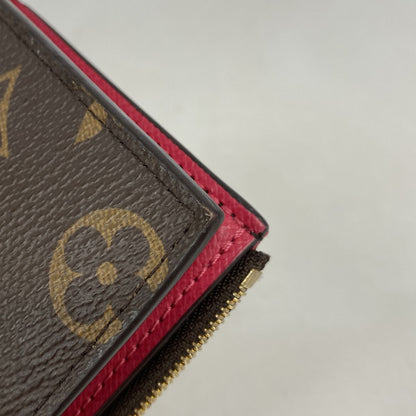 Louis Vuitton Wallet Monogram Portefeuille Lisa Brown Grenad — view 6