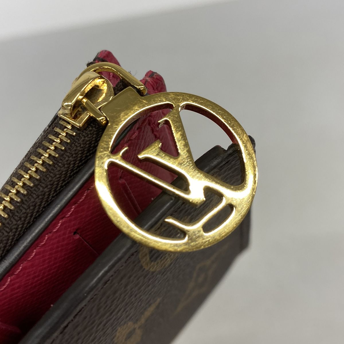 Louis Vuitton Wallet Monogram Portefeuille Lisa Brown Grenad — view 8