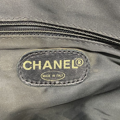 Chanel Tote Bag Caviar Leather Black Gold — view 5