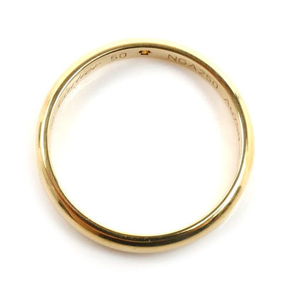 Cartier 18K Yellow Gold 1895 Wedding Ring Diamond — view 4