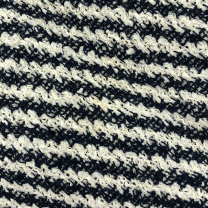 Chanel White Black Tweed Knit Mini Skirt 36 — view 6