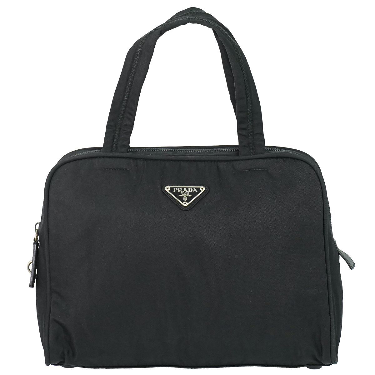 Prada Nylon Handbag Black Bag