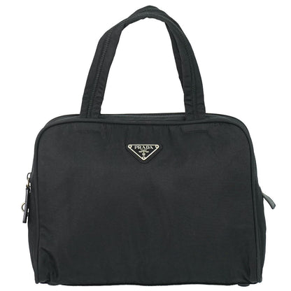 Prada Nylon Handbag Black Bag