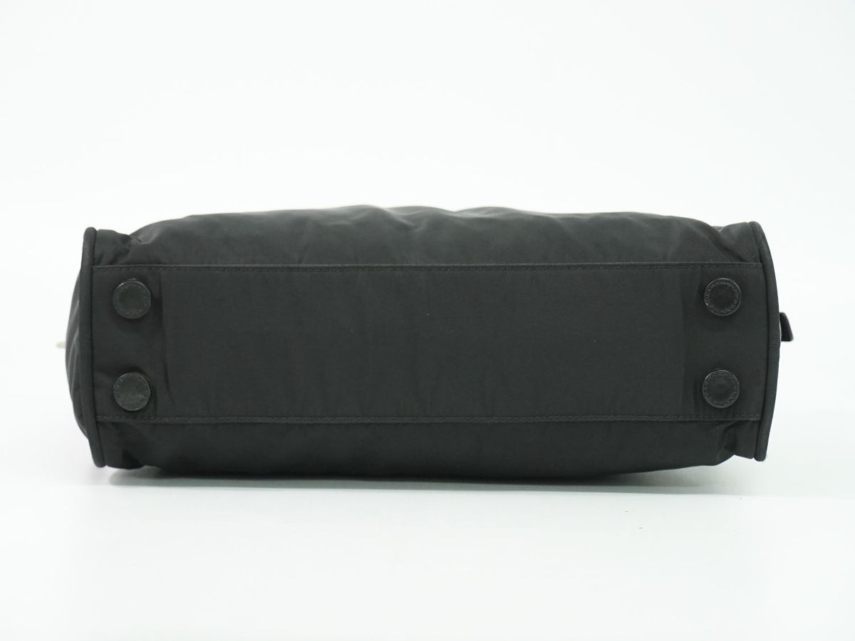 Prada Nylon Handbag Black Bag — view 3