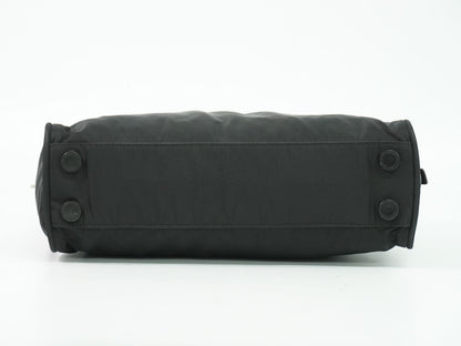 Prada Nylon Handbag Black Bag — view 3