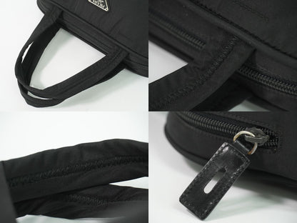 Prada Nylon Handbag Black Bag — view 6
