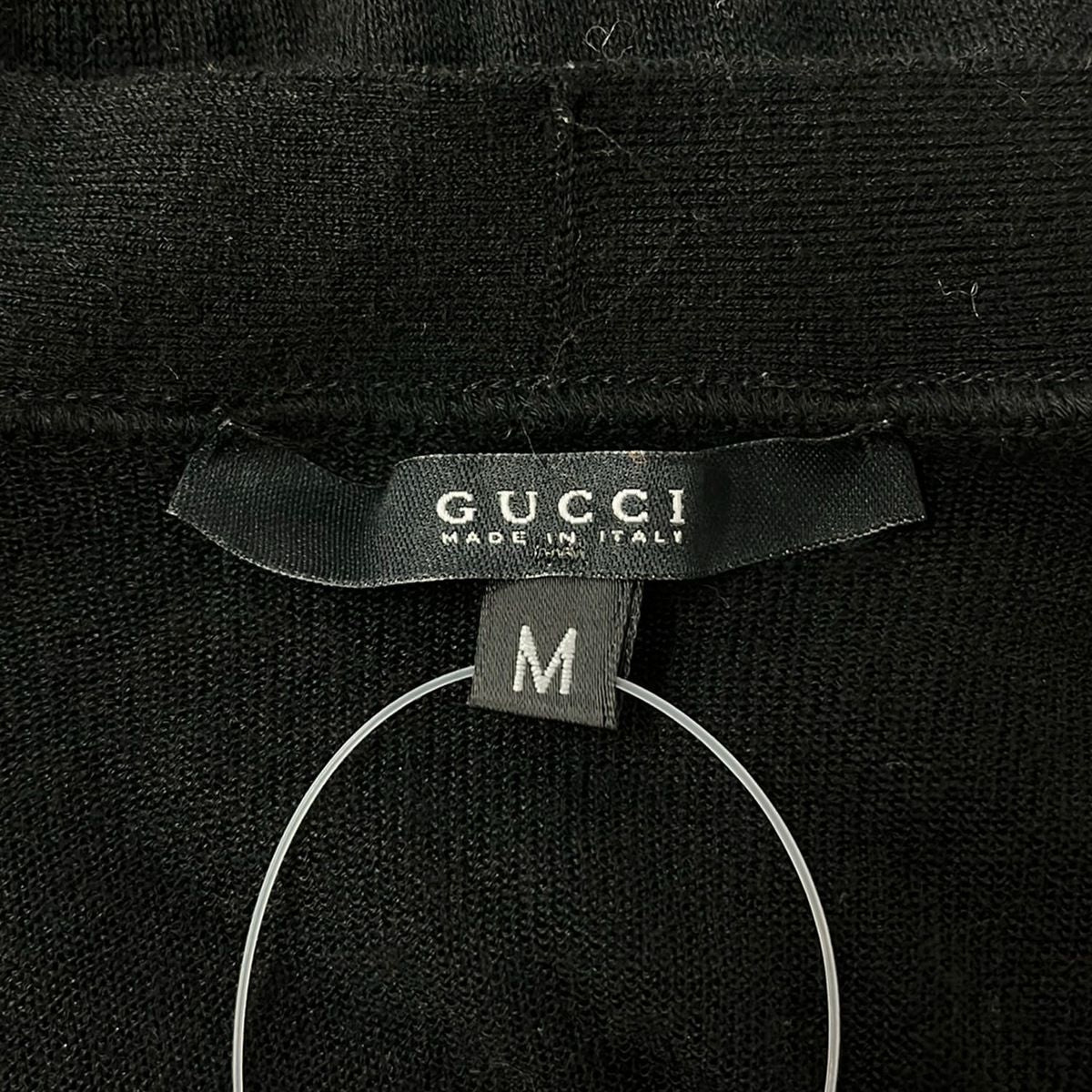 Gucci Cardigan Black Cashmere M — view 3
