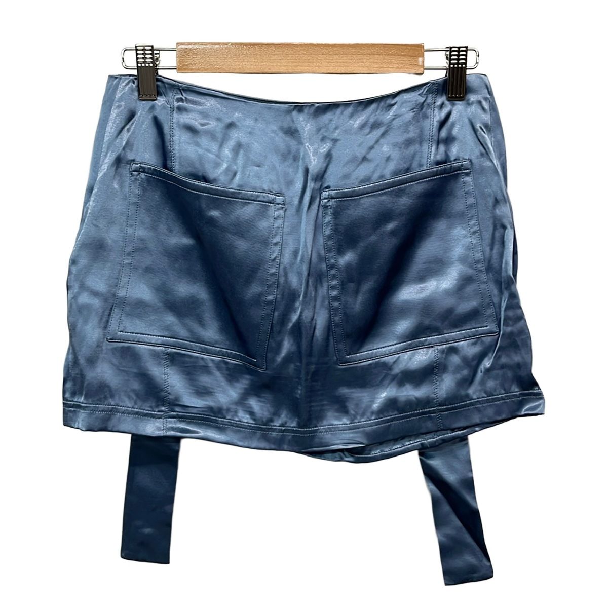 Fendi Mini Skirt M Light Blue 40 — view 2