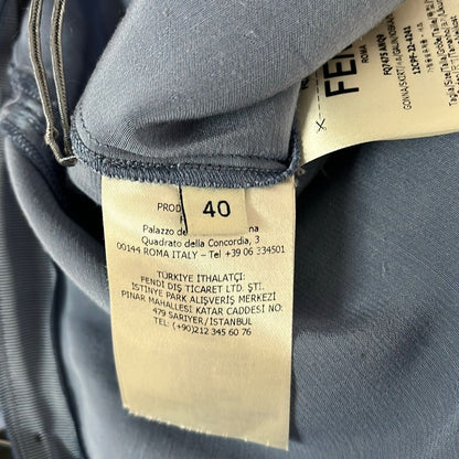 Fendi Mini Skirt M Light Blue 40 — view 5