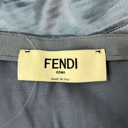 Fendi Mini Skirt M Light Blue 40 — view 3