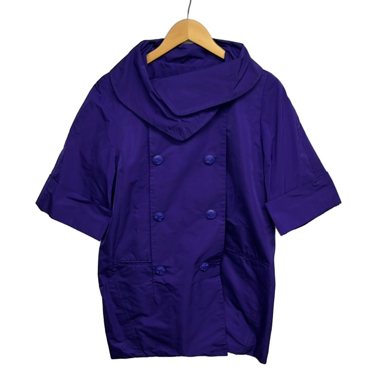 Louis Vuitton Coat S Wqco 14 Pfc Purple Silk 34