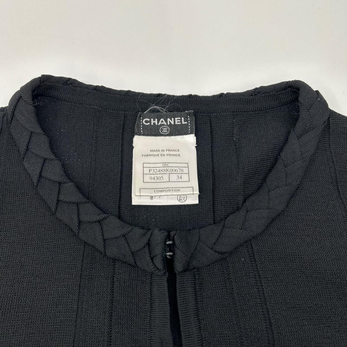 Chanel Black Bolero Cropped Cardigan 34 — view 8