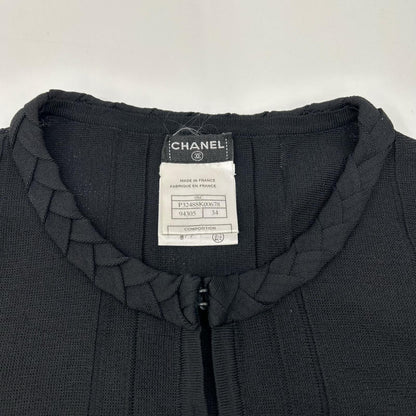 Chanel Black Bolero Cropped Cardigan 34 — view 8