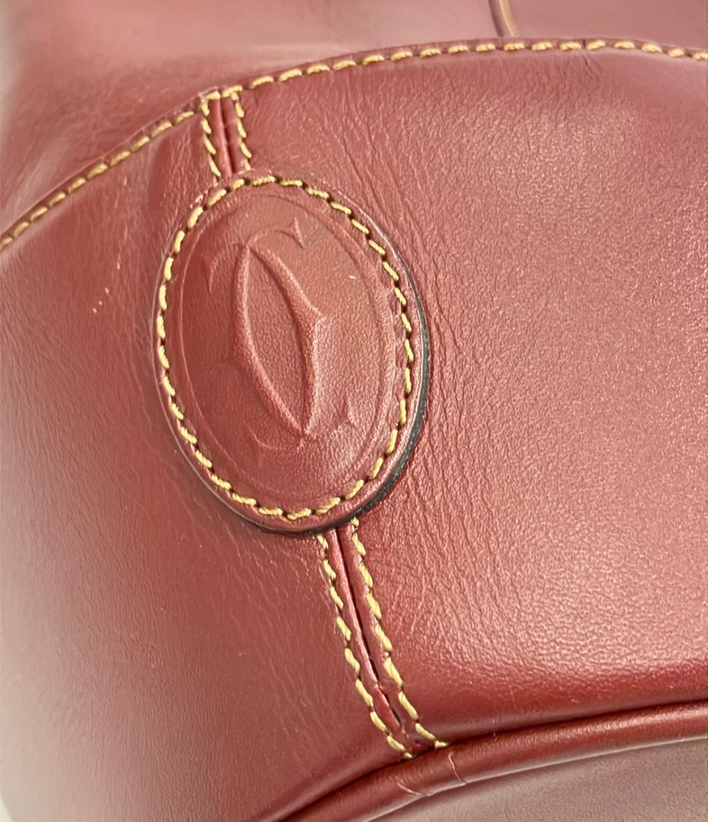Cartier Must de Cartier Shoulder Bag Drawstring — view 7