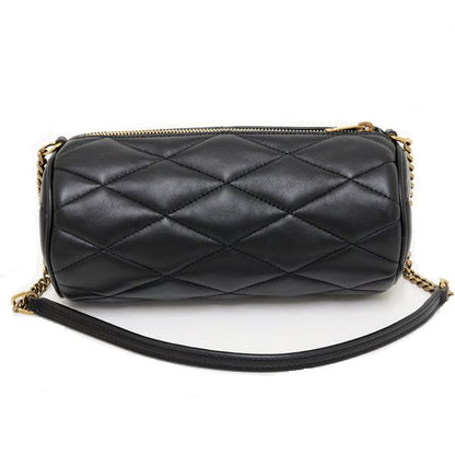 Saint Laurent Sado Mini Tube Chain Shoulder Bag Black — view 3
