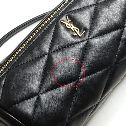 Saint Laurent Sado Mini Tube Chain Shoulder Bag Black — view 5