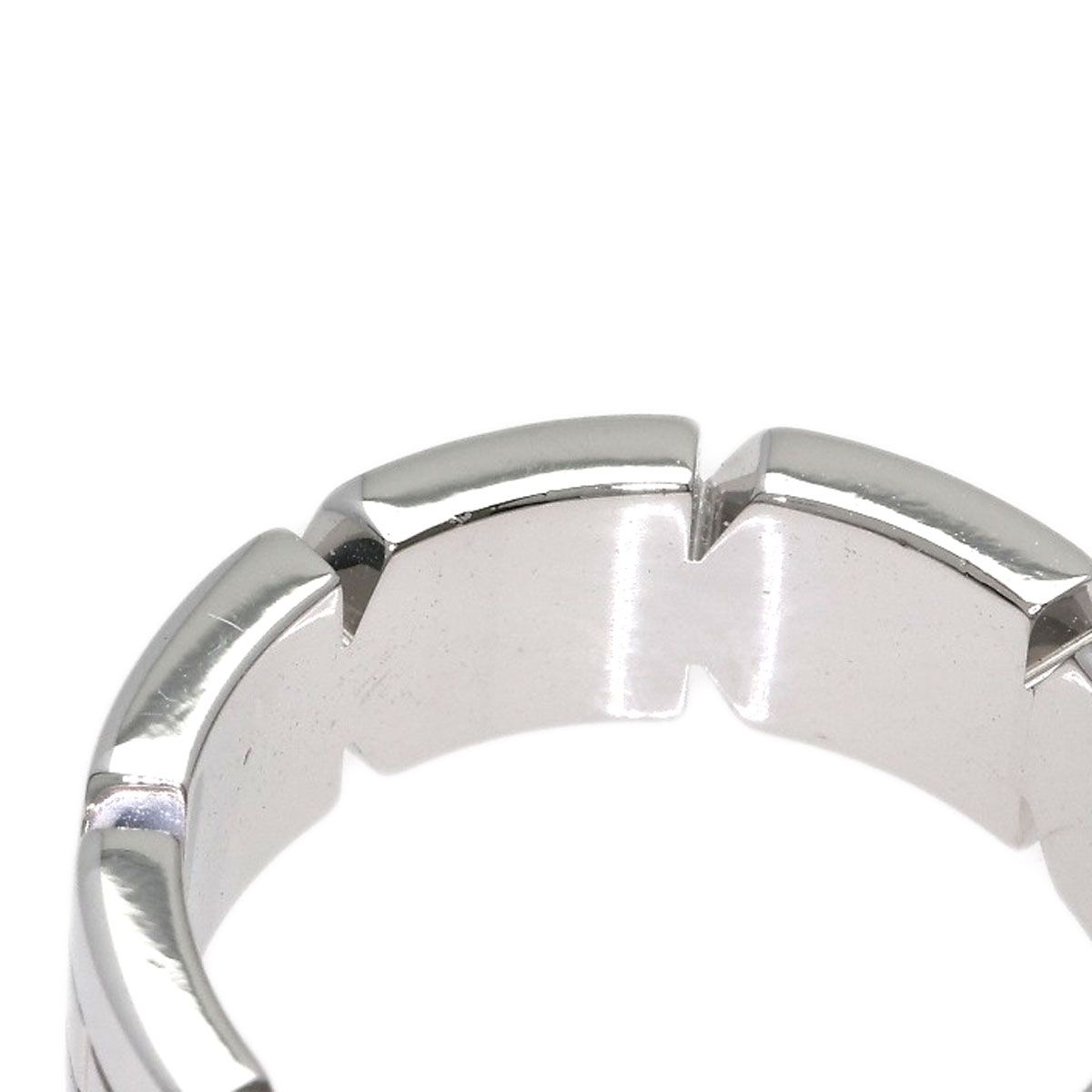 Cartier Tank Francaise Diamond 49 Ring 18K White Gold — view 8