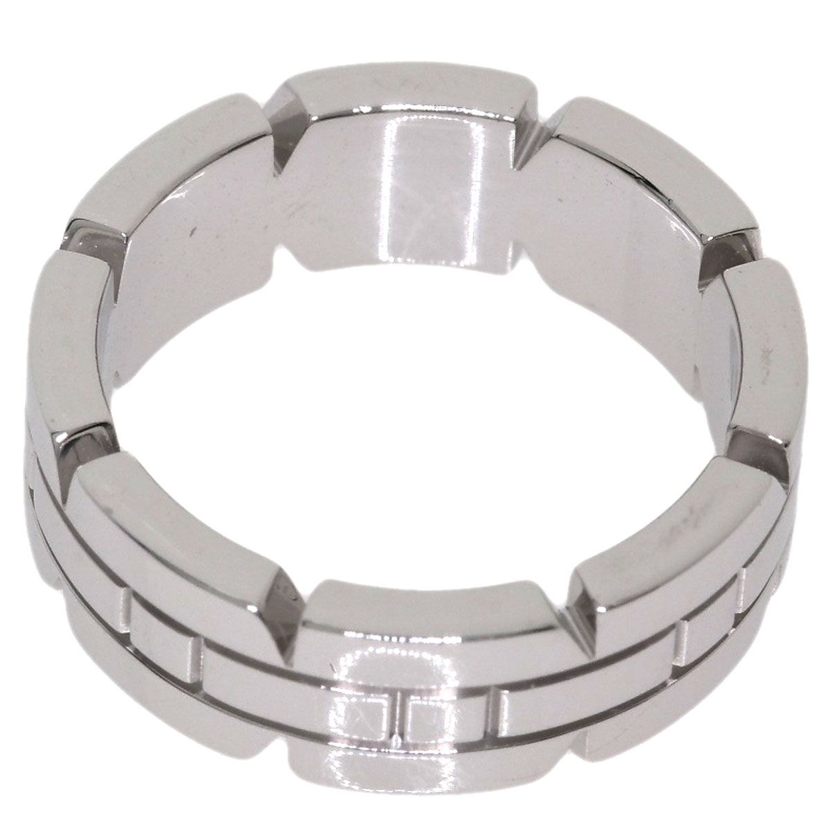 Cartier Tank Francaise Diamond 49 Ring 18K White Gold — view 4